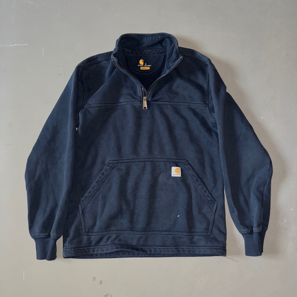 Carhartt Blue 1/4 Zip